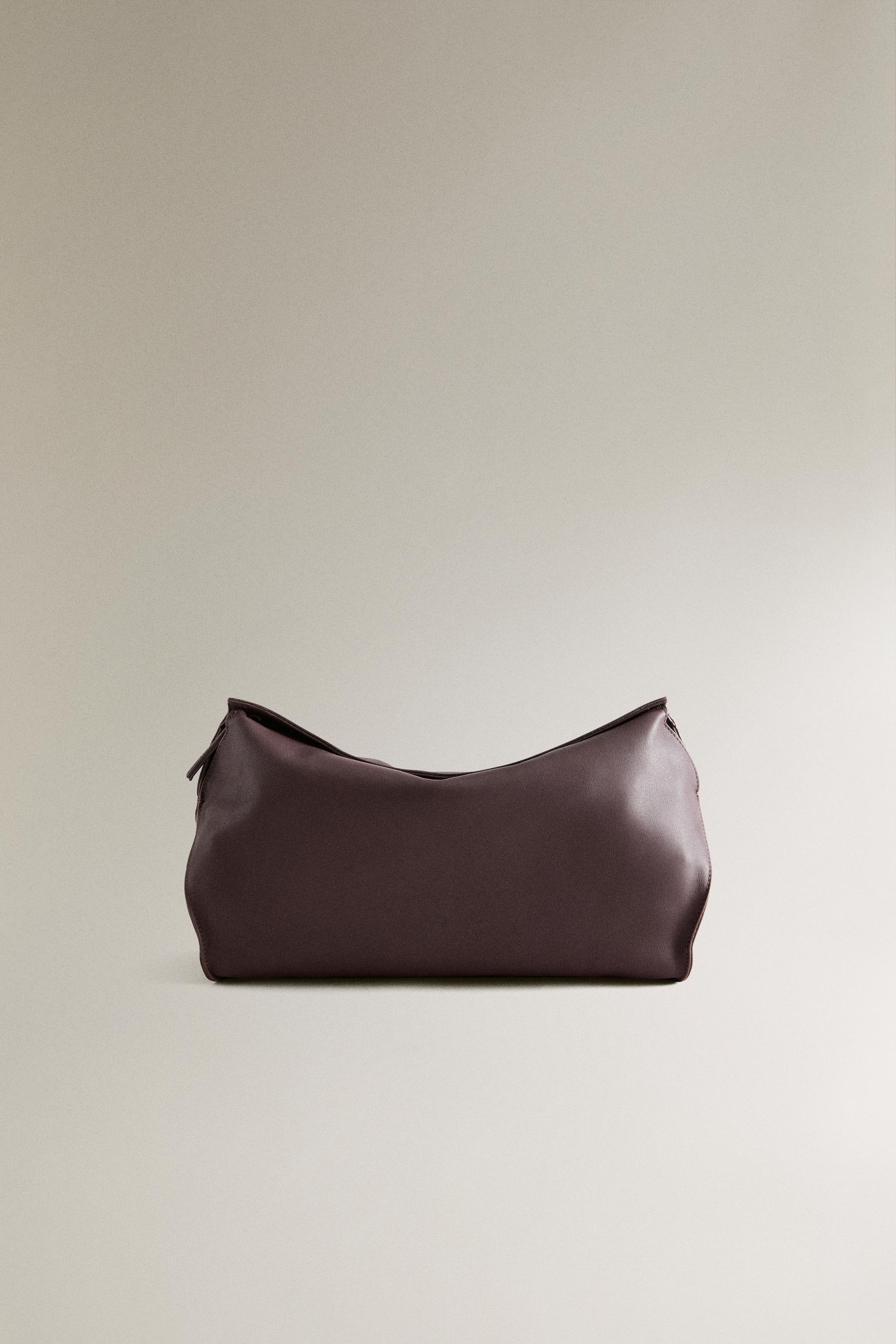 MINIMAL LEATHER MAKEUP BAG